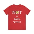 thumbnail image 1 of Bella Canvas 3001 NOT A Basic Witch T-Shirt, Funny Witch Gift Idea, 1 of 1