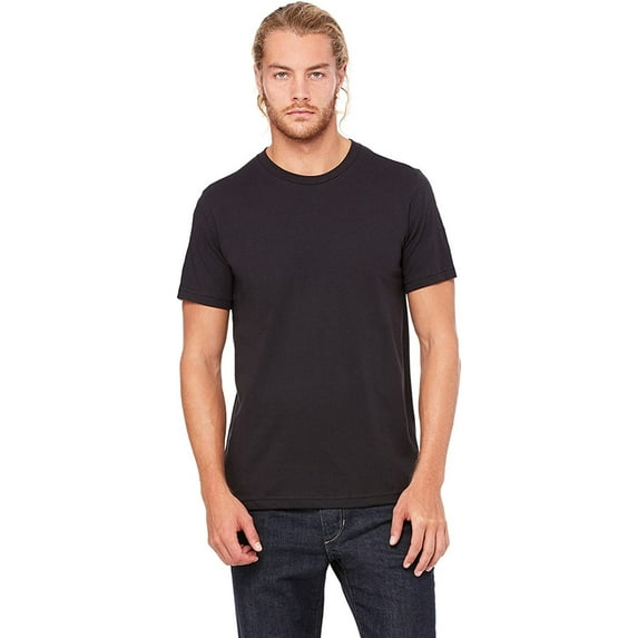 Bella Canvas 3001C Unisex Jersey Short-Sleeve T-Shirt - Vintage Black - 4XL