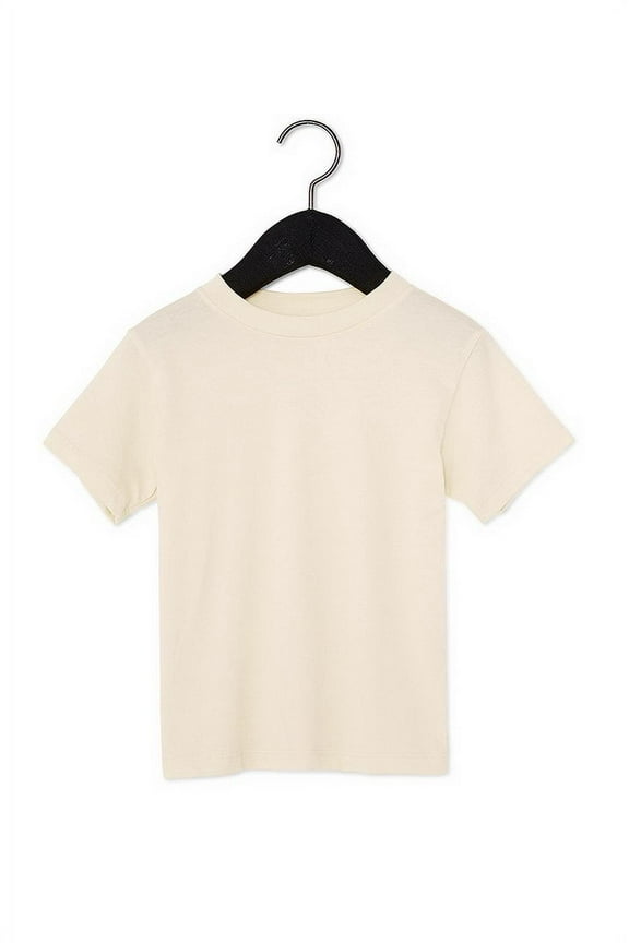 3001t Toddler Short Sleeve Tee-Natural-5T