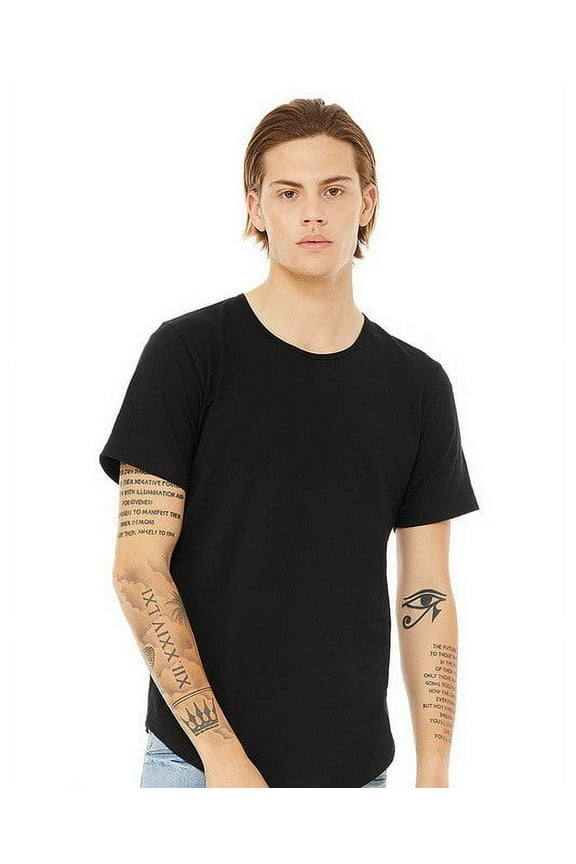 Bella + Canvas 3003C FWD Fashion Men's Curved Hem Short Sleeve T-Shirt