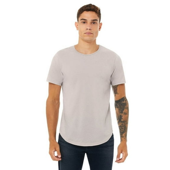 Bella   Canvas 3003C FWD Fashion Men's Curved Hem Short Sleeve T-Shirt