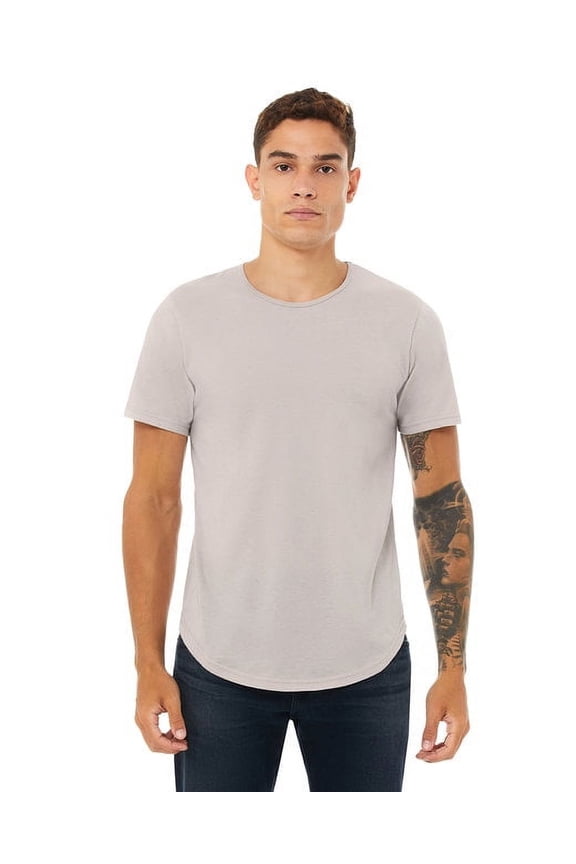 Bella + Canvas 3003C FWD Fashion Men's Curved Hem Short Sleeve T-Shirt