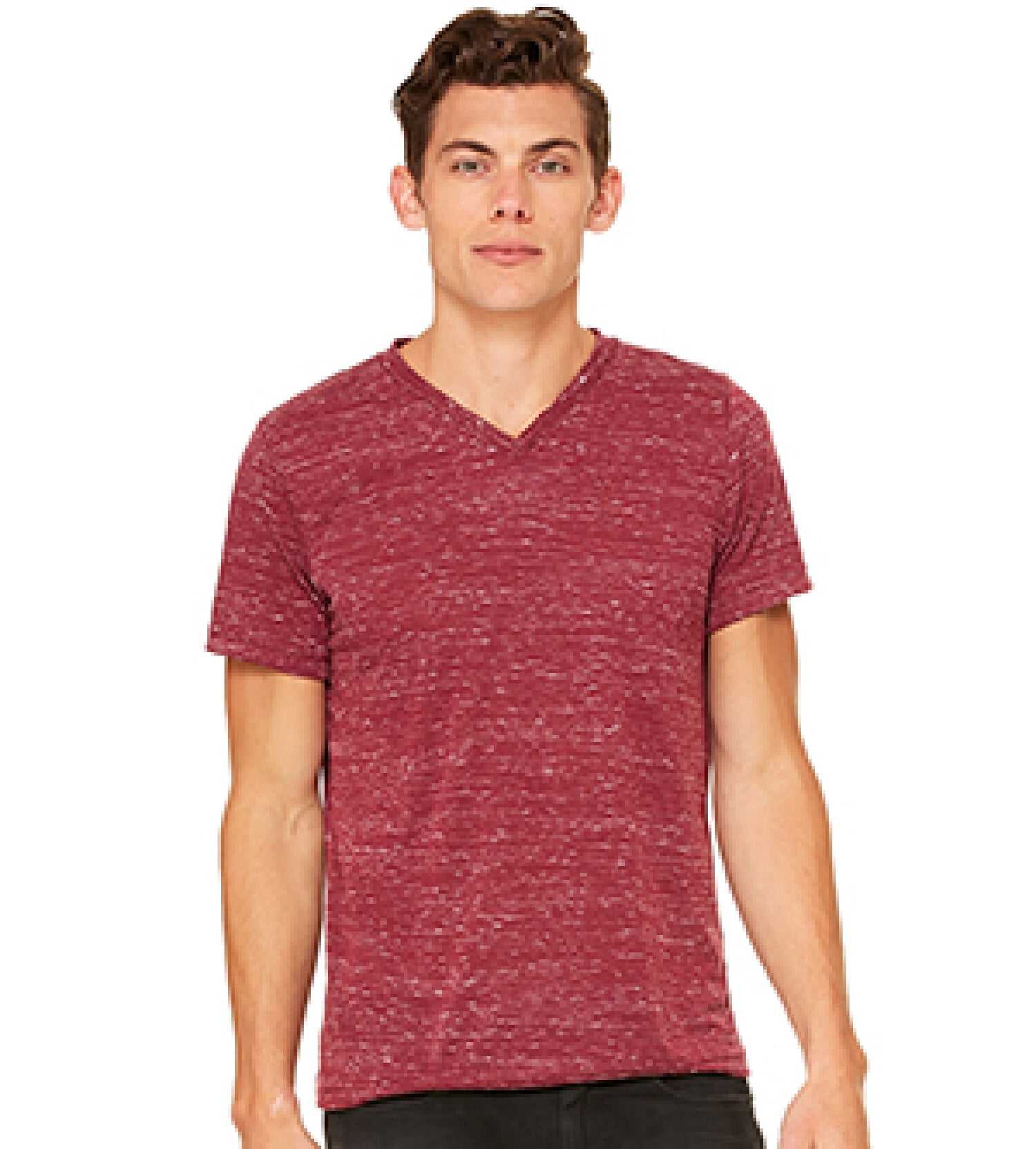 Bella + Canvas 3005 Unisex Jersey Short-Sleeve V-Neck T-Shirt - Walmart.com