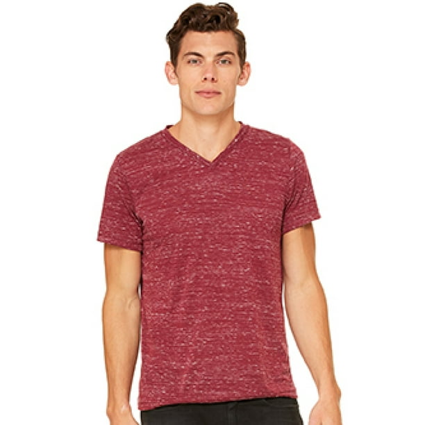 Bella + Canvas 3005 Unisex Jersey Short-Sleeve V-Neck T-Shirt - Walmart ...