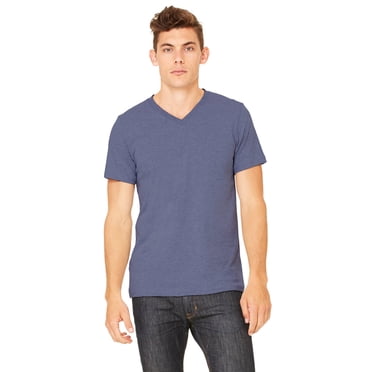 Mens 4.5 oz SoftStyle V-Neck T-Shirt 10 Pack - Walmart.com