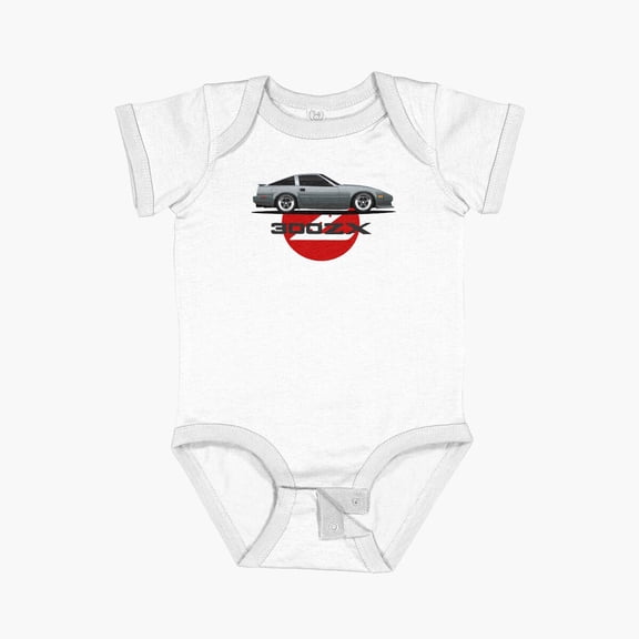 Bella Canvas 300Zx Z31 Short Sleeve Baby One-Piece Newborn Gender Neutral Outfit, Baby Boy Or Girl Bodysuit, Birrthday Gifts