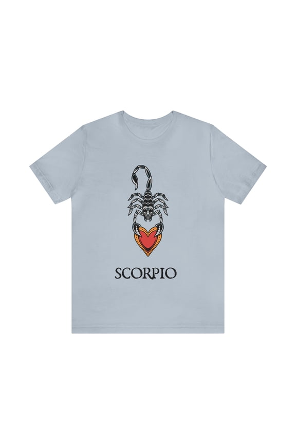 Bella Canvas 300a Scorpio T-Shirt, Zodiac Scorpio T-Shirt