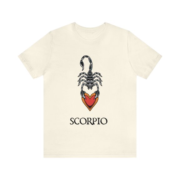 Bella Canvas 300a Scorpio T-Shirt, Zodiac Scorpio T-Shirt