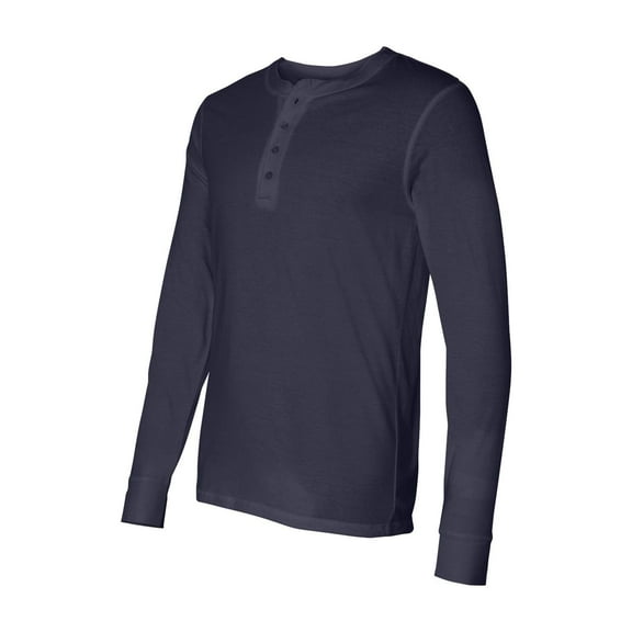 Bella + Canvas 3150 Men's Jersey Long-Sleeve Henley