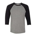 thumbnail image 1 of BELLA + CANVAS Unisex Three-Quarter Sleeve Baseball Tee, 1 of 5