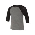 thumbnail image 1 of Bella + Canvas 3200T Toddler 3/4-Sleeve Baseball T-Shirt, 1 of 5