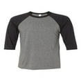 thumbnail image 1 of Bella + Canvas 3200T Toddler 3/4-Sleeve Baseball T-Shirt, 1 of 4