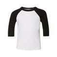 thumbnail image 1 of Bella + Canvas 3200T Toddler Three-Quarter Sleeve Baseball Tee (2 PACK), 1 of 1