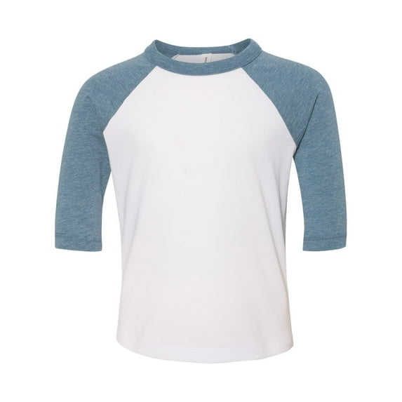 Bella + Canvas 3200T Toddler Three-Quarter Sleeve Baseball Tee