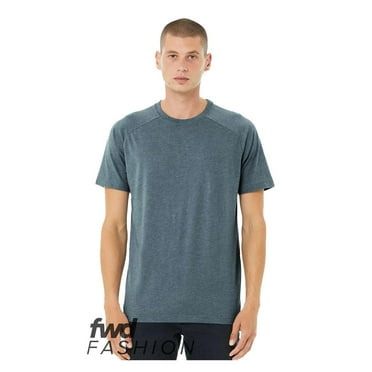Bella   Canvas 3201 FWD Fashion Men's Heather CVC Raglan T-Shirt