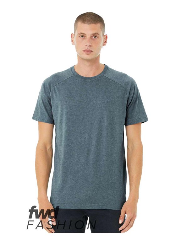 Bella + Canvas 3201 FWD Fashion Men's Heather CVC Raglan T-Shirt