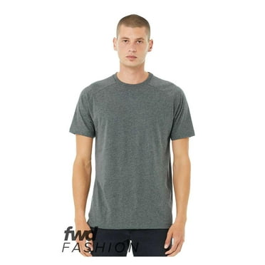 Bella + Canvas 3201 FWD Fashion Men's Heather CVC Raglan T-Shirt