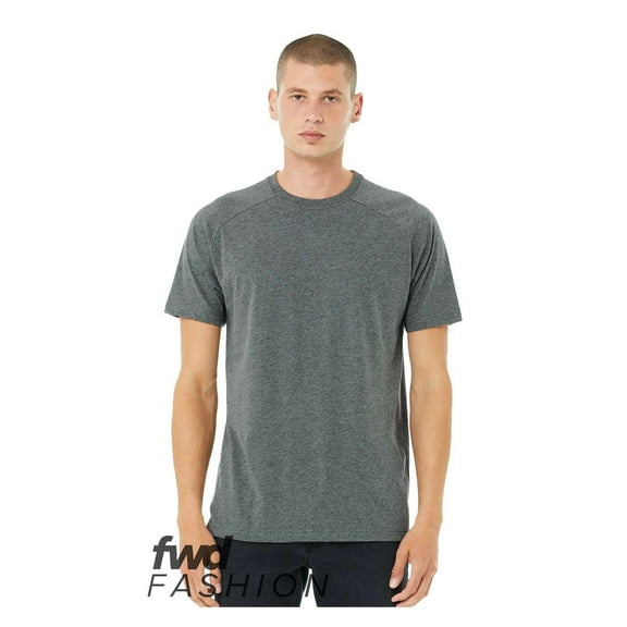 Bella   Canvas 3201 FWD Fashion Men's Heather CVC Raglan T-Shirt