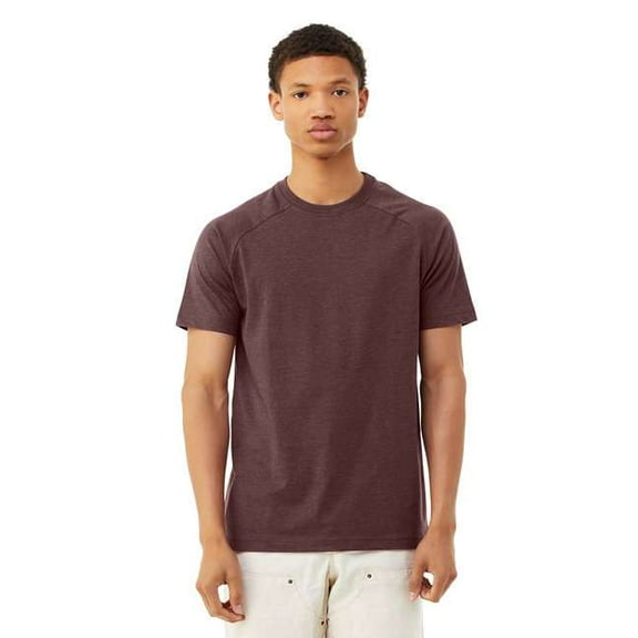 Bella Canvas 3201 Men's Heather CVC Raglan T-Shirt