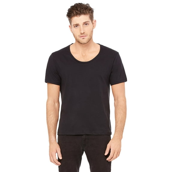 Bella Canvas 3406 Wide Neck Men's T-Shirt