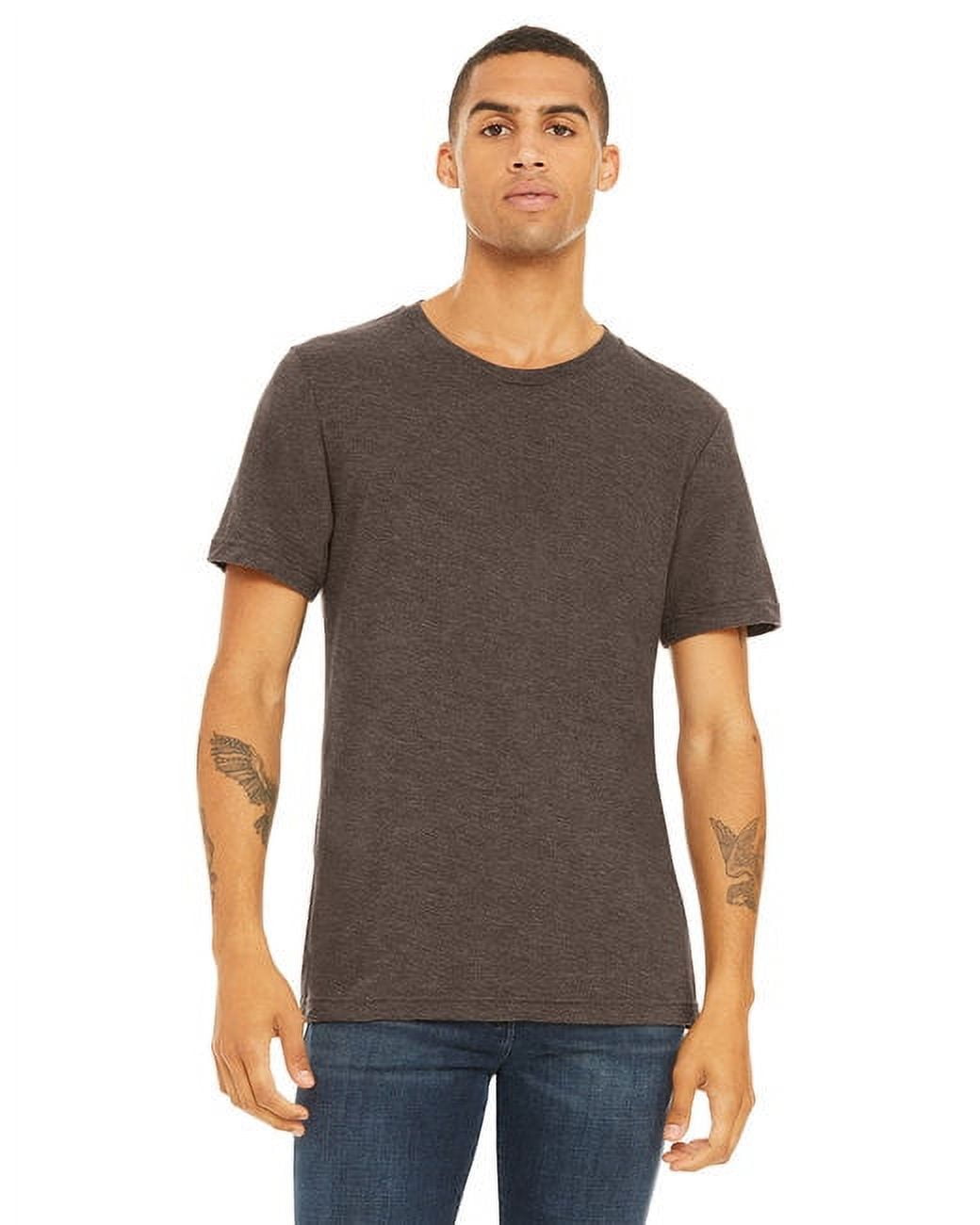 Bella + Canvas 3413 Men's Triblend Short-Sleeve T-Shirt - Walmart.com
