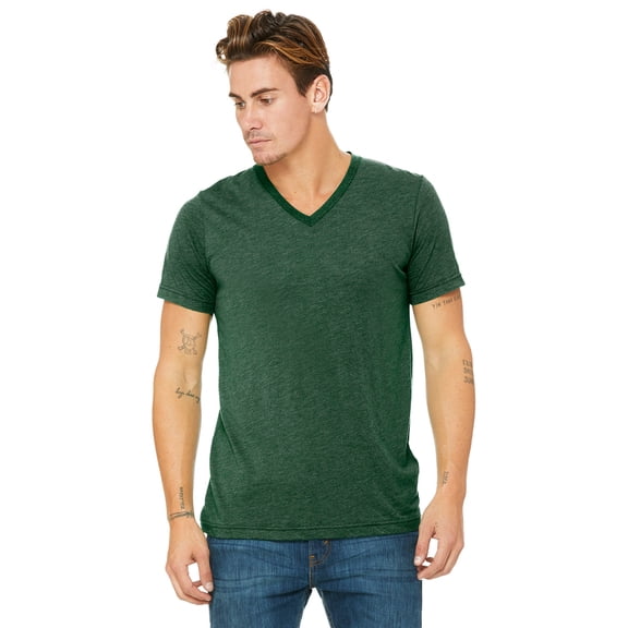 Bella + Canvas 3415C Men's Triblend Short-Sleeve V-Neck T-Shirt