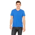 thumbnail image 1 of Bella+Canvas 3415C Unisex Triblend ShortSleeve VNeck TShirt, TR ROYAL TRIBLND, M, Pack Of 10, Mens T-Shirts, 1 of 1