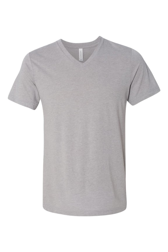 Bella + Canvas 3415C Unisex Triblend Short-Sleeve V-Neck T-Shirt