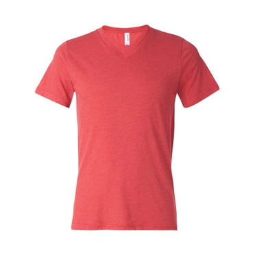 Bella   Canvas 3415C Unisex Triblend V-Neck T-Shirt