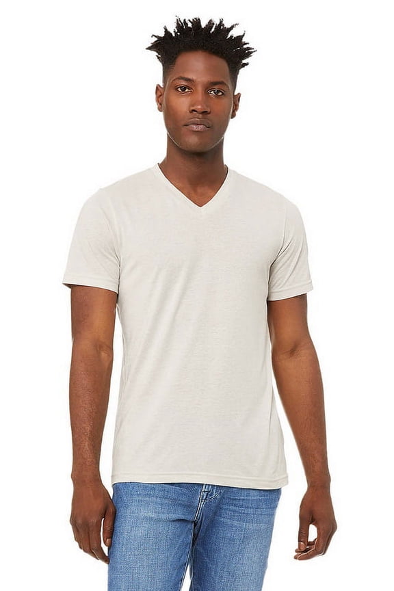 Bella + Canvas 3415C Unisex Triblend V-Neck T-Shirt