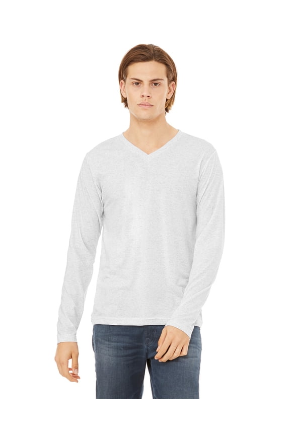 Bella Canvas 3425 - Long Sleeve V-Neck T-Shirt
