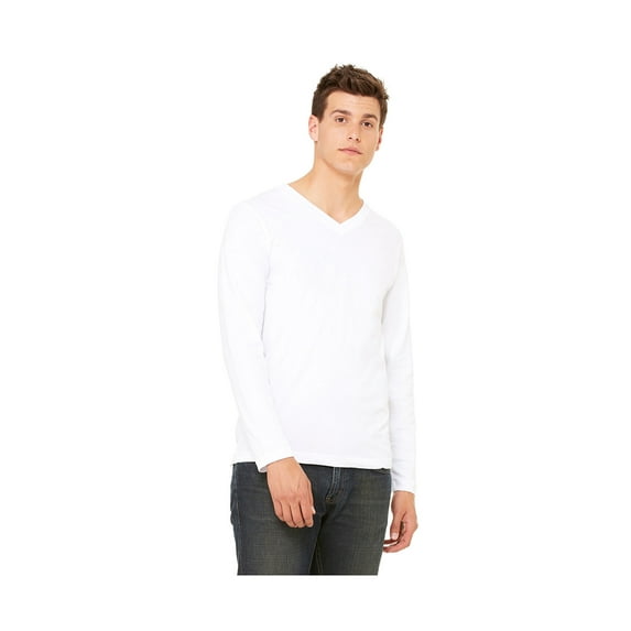 Bella Canvas 3425 - Long Sleeve V-Neck T-Shirt