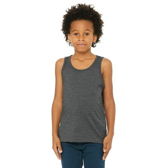 Bella Canvas 3480YCV Youth Heather CVC Tank
