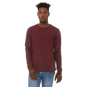 Bella   Canvas 3501 Men's Jersey Long-Sleeve T-Shirt