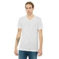 thumbnail image 1 of Bella + Canvas 3655C Unisex Textured Jersey V-Neck T-Shirt, 1 of 5