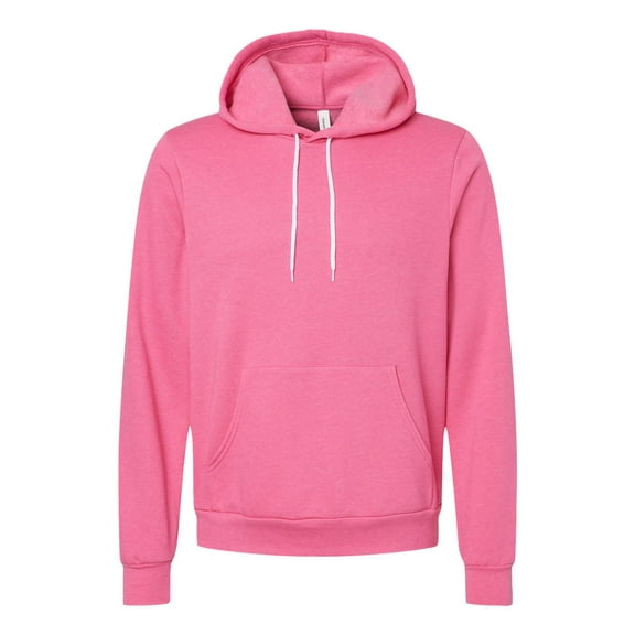 Bella Canvas 3719 Unisex Poly-Cotton Fleece Pullover Hoodie (2 PACK)