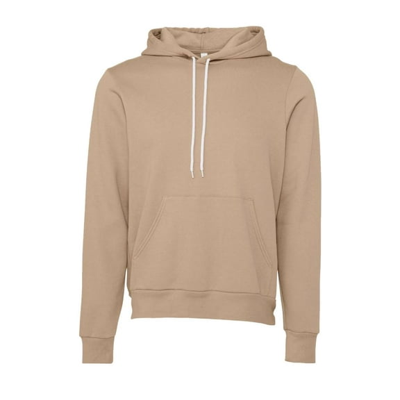 Bella   Canvas 3719 Unisex Poly-Cotton Fleece Pullover Hoodie (2 PACK)