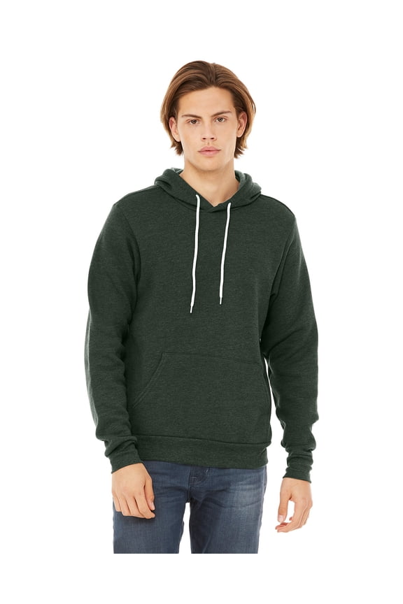 Bella Canvas 3719 Unisex Poly-Cotton Fleece Pullover Hoodie