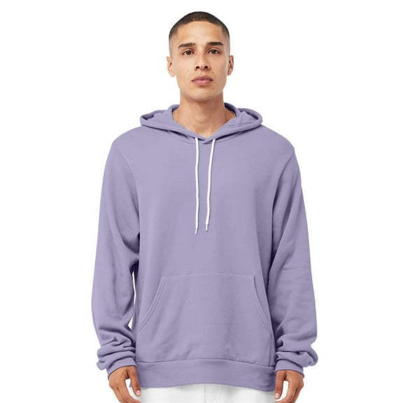 BELLA   CANVAS - Sponge Fleece Hoodie - 3719 - Dark Lavender - Size: L