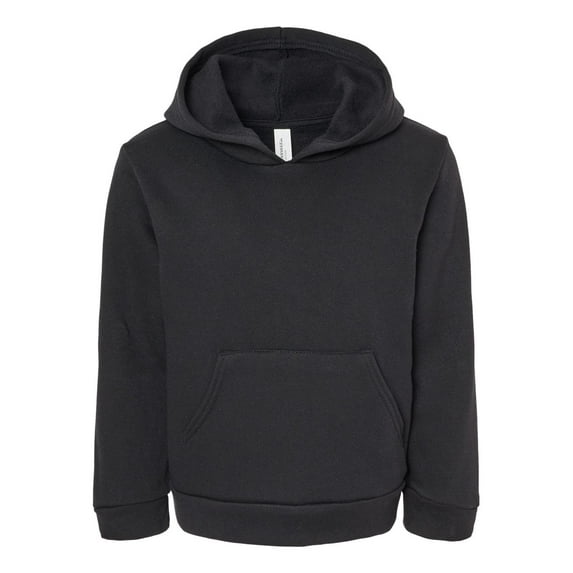 Bella + Canvas 3719T Toddler Sponge Fleece Pullover Hooded Sweatshirt (2 PACK)