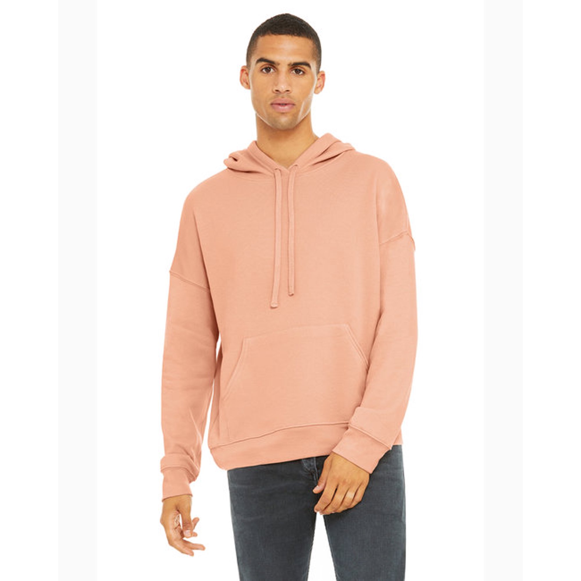 Bella + Canvas 3729 Unisex Sponge Fleece Pullover DTM Hoodie - Walmart.com