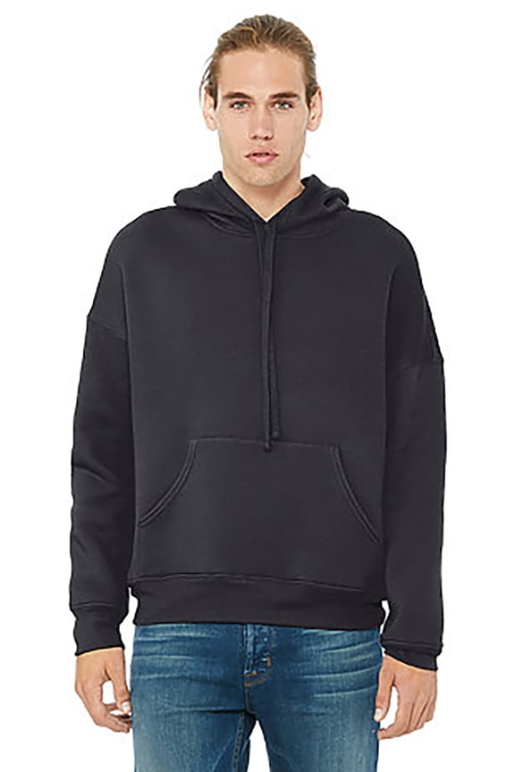 Bella + Canvas 3729 Unisex Sponge Fleece Pullover Dtm Hoodie Navy