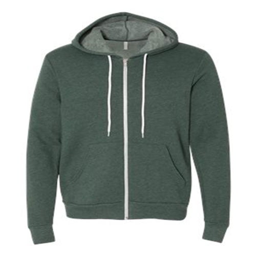 BELLA + CANVAS Sponge Fleece Full-Zip Hoodie