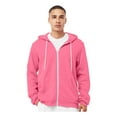 thumbnail image 1 of Bella + Canvas 3739 Unisex Poly-Cotton Fleece Full-Zip Hooded Sweatshirt, 1 of 5