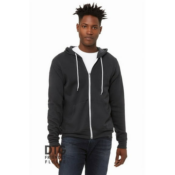 BELLA CANVAS Sponge Fleece Full-Zip Hoodie