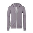 thumbnail image 1 of Bella + Canvas 3739 Unisex Poly-Cotton Fleece Full-Zip Hoodie (2 PACK), 1 of 1