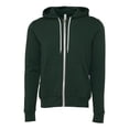 thumbnail image 1 of Bella + Canvas 3739 Unisex Poly-Cotton Fleece Full-Zip Hoodie (2 PACK), 1 of 1