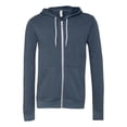 thumbnail image 1 of Bella + Canvas 3739 Unisex Poly-Cotton Fleece Full-Zip Hoodie, 1 of 1