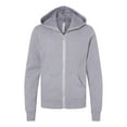 thumbnail image 1 of Bella + Canvas 3739Y Youth Sponge Fleece Full-Zip Hooded Sweatshirt (2 PACK), 1 of 1