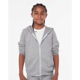 thumbnail image 1 of BELLA + CANVAS Youth Sponge Fleece Full-Zip Hoodie, 1 of 5
